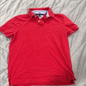 Tommy Hilfiger Vibrant Red Polo Shirt